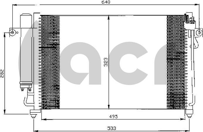 ACR 300521 - Kondenser, kondisioner furqanavto.az