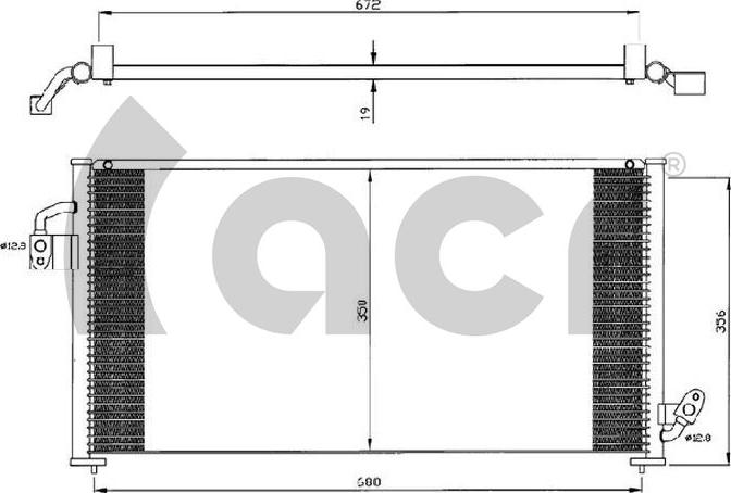 ACR 300570 - Kondenser, kondisioner furqanavto.az