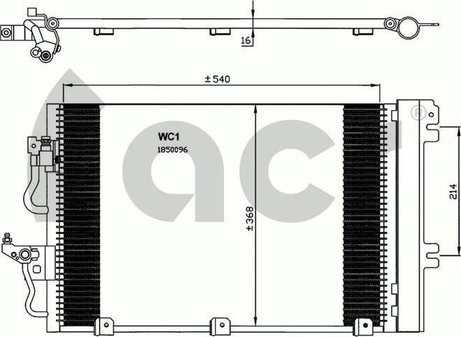 ACR 300618 - Kondenser, kondisioner furqanavto.az