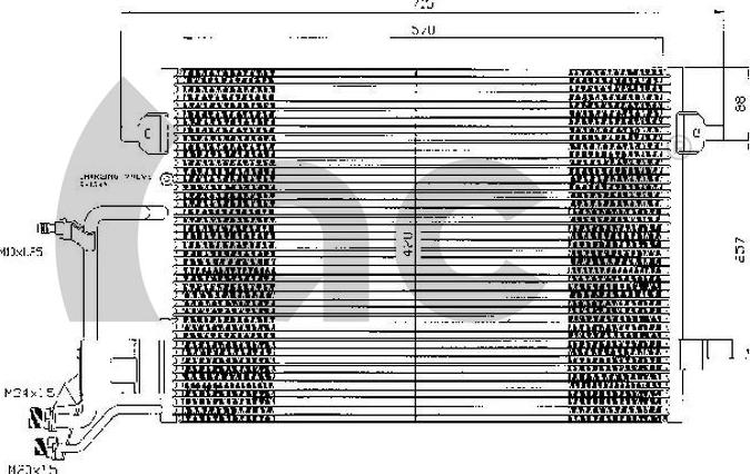 ACR 300045 - Kondenser, kondisioner furqanavto.az