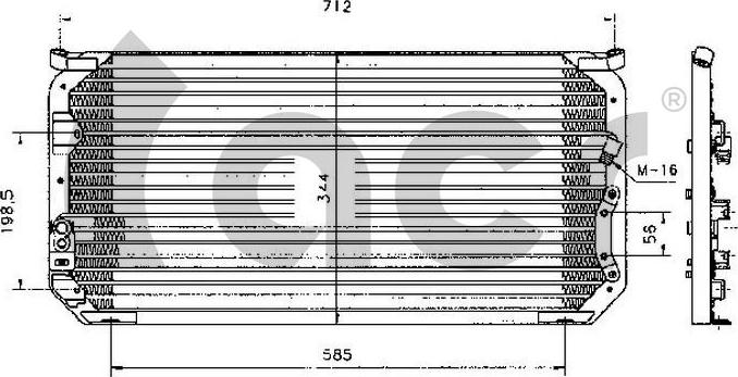 ACR 300070 - Kondenser, kondisioner furqanavto.az