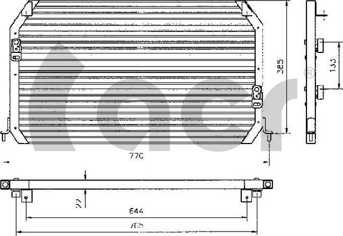 ACR 300071 - Kondenser, kondisioner furqanavto.az