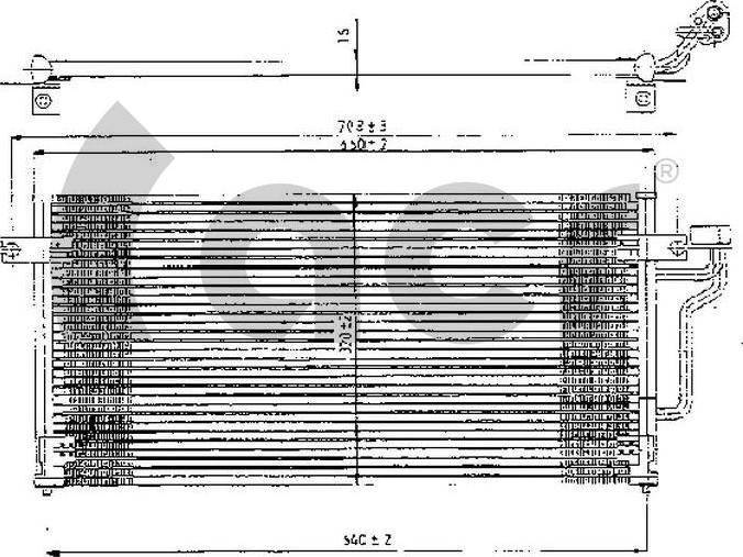 ACR 300198 - Kondenser, kondisioner furqanavto.az