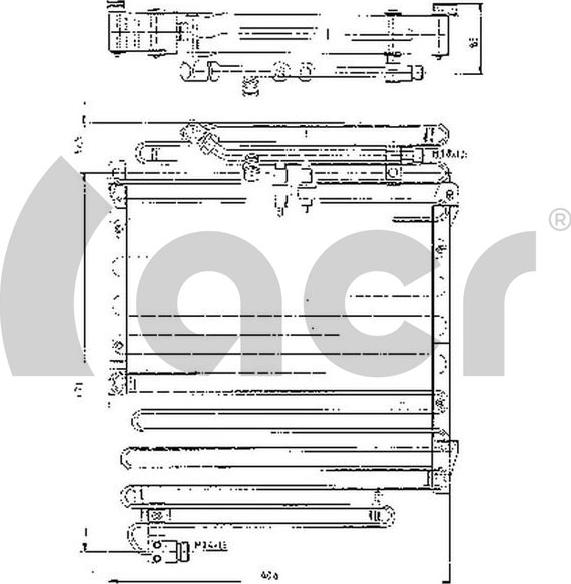 ACR 300134 - Kondenser, kondisioner furqanavto.az