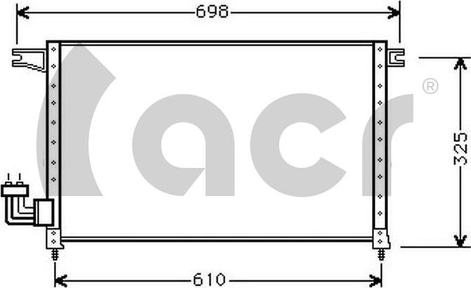 ACR 300130 - Kondenser, kondisioner furqanavto.az