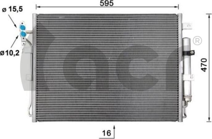 ACR 300805 - Kondenser, kondisioner furqanavto.az