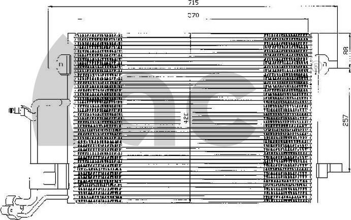 ACR 300340 - Kondenser, kondisioner furqanavto.az