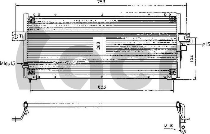 ACR 300363 - Kondenser, kondisioner furqanavto.az