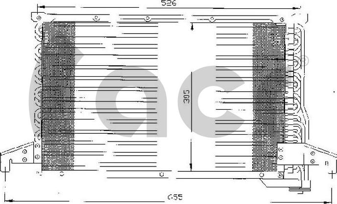 ACR 300307 - Kondenser, kondisioner furqanavto.az