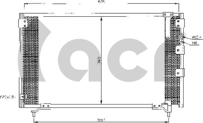 ACR 300315 - Kondenser, kondisioner furqanavto.az