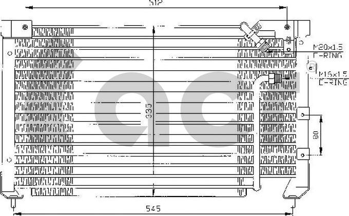 ACR 300318 - Kondenser, kondisioner furqanavto.az