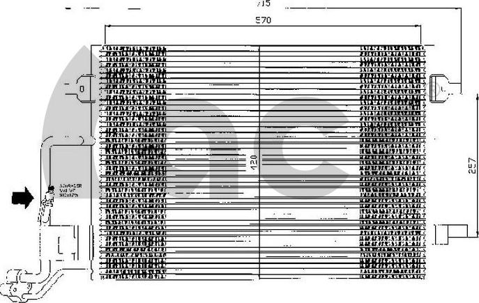 ACR 300388 - Kondenser, kondisioner furqanavto.az