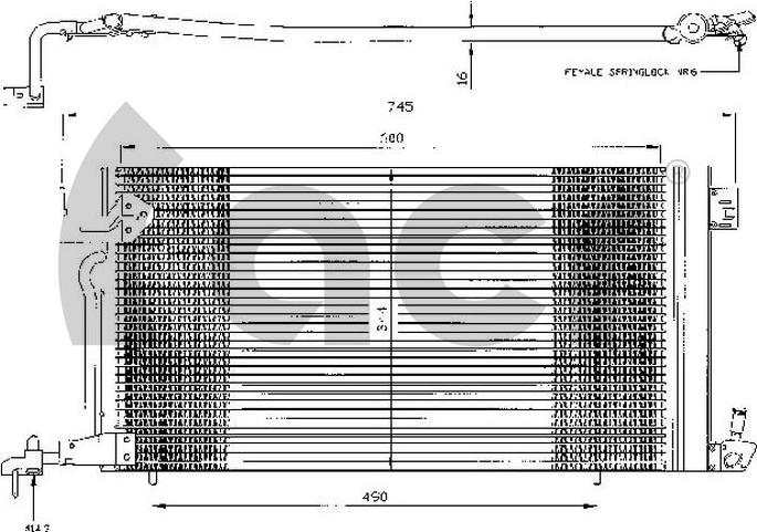 ACR 300335 - Kondenser, kondisioner furqanavto.az