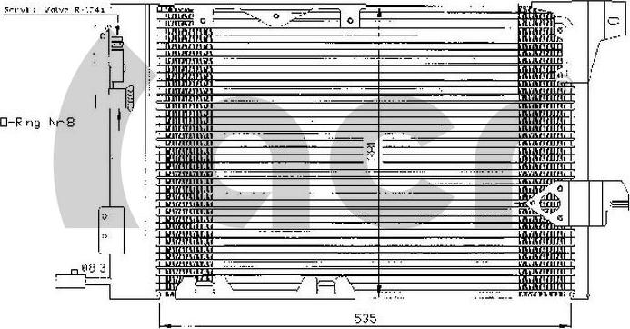 ACR 300333 - Kondenser, kondisioner furqanavto.az