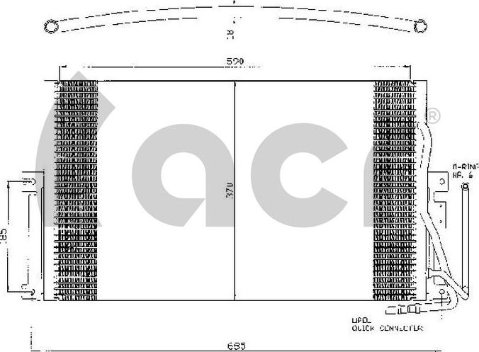 ACR 300373 - Kondenser, kondisioner furqanavto.az