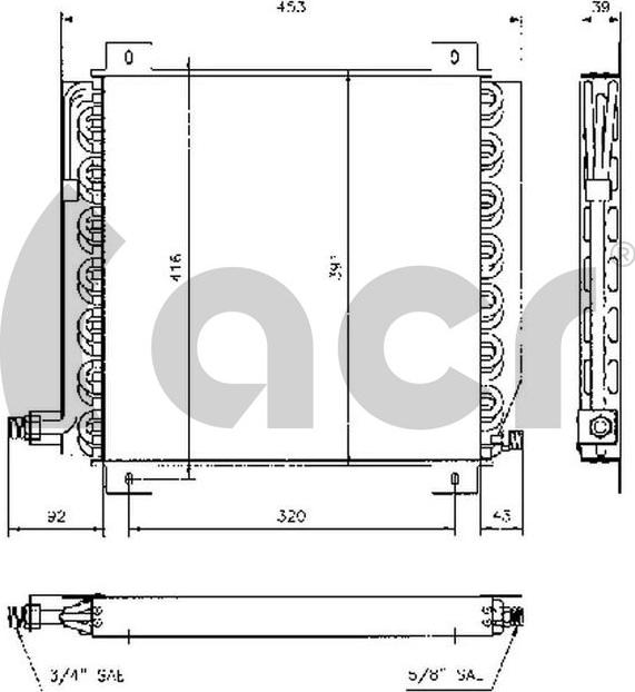 ACR 300249 - Kondenser, kondisioner furqanavto.az