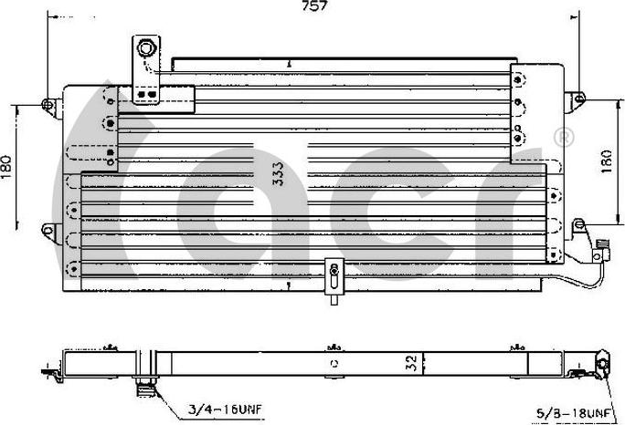 ACR 300251 - Kondenser, kondisioner furqanavto.az