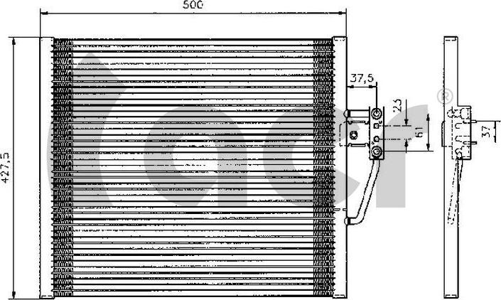 ACR 300253 - Kondenser, kondisioner furqanavto.az