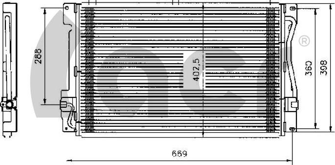 ACR 300210 - Kondenser, kondisioner furqanavto.az