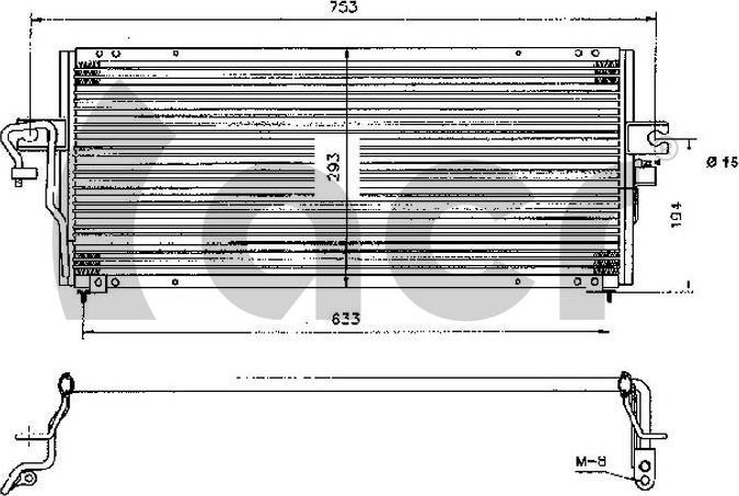 ACR 300274 - Kondenser, kondisioner furqanavto.az