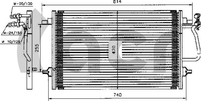 ACR 300270 - Kondenser, kondisioner furqanavto.az