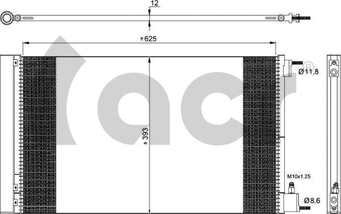 ACR 300701 - Kondenser, kondisioner furqanavto.az