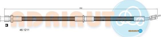 Adriauto 46.1211 - Əyləc şlanqı furqanavto.az