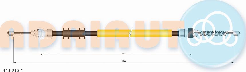 Adriauto 41.0213.1 - Kabel, dayanacaq əyləci furqanavto.az