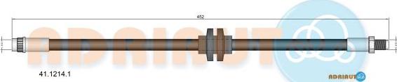 Adriauto 41.1214.1 - Əyləc şlanqı furqanavto.az