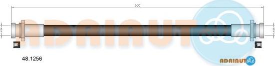 Adriauto 48.1256 - Əyləc şlanqı furqanavto.az