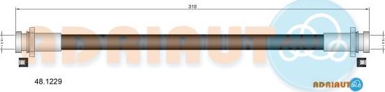 Adriauto 48.1229 - Əyləc şlanqı furqanavto.az