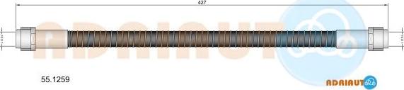 Adriauto 55.1259 - Əyləc şlanqı www.furqanavto.az