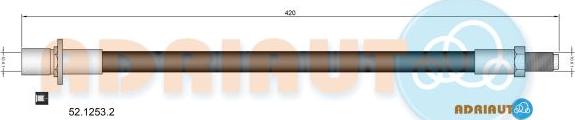 Adriauto 52.1253.2 - Əyləc şlanqı furqanavto.az