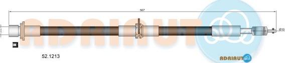 Adriauto 52.1213 - Əyləc şlanqı furqanavto.az