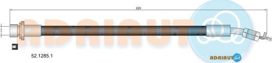 Adriauto 52.1285.1 - Əyləc şlanqı furqanavto.az