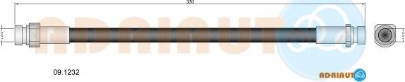 Adriauto 09.1232 - Əyləc şlanqı furqanavto.az