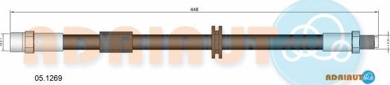 Adriauto 05.1269 - Əyləc şlanqı furqanavto.az