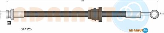 Adriauto 06.1225 - Əyləc şlanqı furqanavto.az
