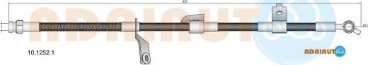 Adriauto 10.1252.1 - Əyləc şlanqı furqanavto.az