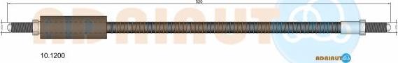 Adriauto 10.1200 - Əyləc şlanqı furqanavto.az