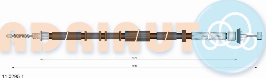 Adriauto 11.0295.1 - Kabel, dayanacaq əyləci furqanavto.az