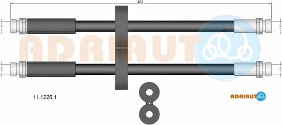 Adriauto 11.1226.1 - Əyləc şlanqı furqanavto.az