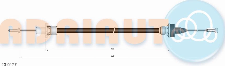 Adriauto 13.0177 - Debriyaj kabeli furqanavto.az