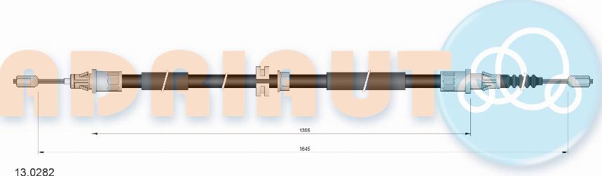 Adriauto 13.0282 - Kabel, dayanacaq əyləci furqanavto.az
