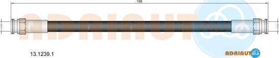 Adriauto 13.1239.1 - Əyləc şlanqı furqanavto.az