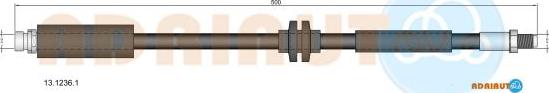 Adriauto 13.1236.1 - Əyləc şlanqı furqanavto.az