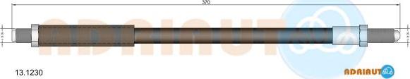 Adriauto 13.1230 - Əyləc şlanqı furqanavto.az