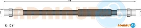 Adriauto 13.1231 - Əyləc şlanqı furqanavto.az