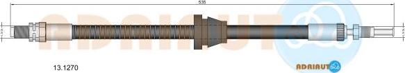 Adriauto 13.1270 - Əyləc şlanqı furqanavto.az