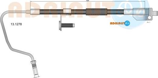 Adriauto 13.1278 - Əyləc şlanqı furqanavto.az
